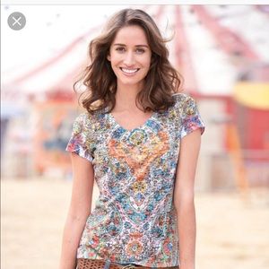 🌈 Sundance ‘Paisley at Play’ Burnout Tee